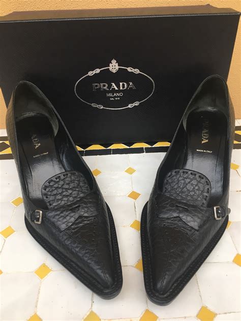 designer prada shoes|classic Prada shoes.